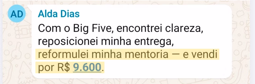 Depoimento de aluna da Formação em Personalidade e Comportamento Humano